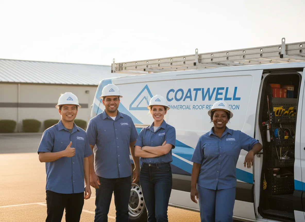 Commercial roof coating company in Clarinda, IA